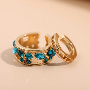 Crystal Earring Cuff Bundle